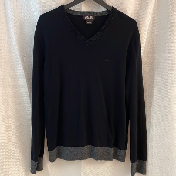 Michael Kors Men’s 100% Cotton Sweater Size Large - Picture 1 of 5